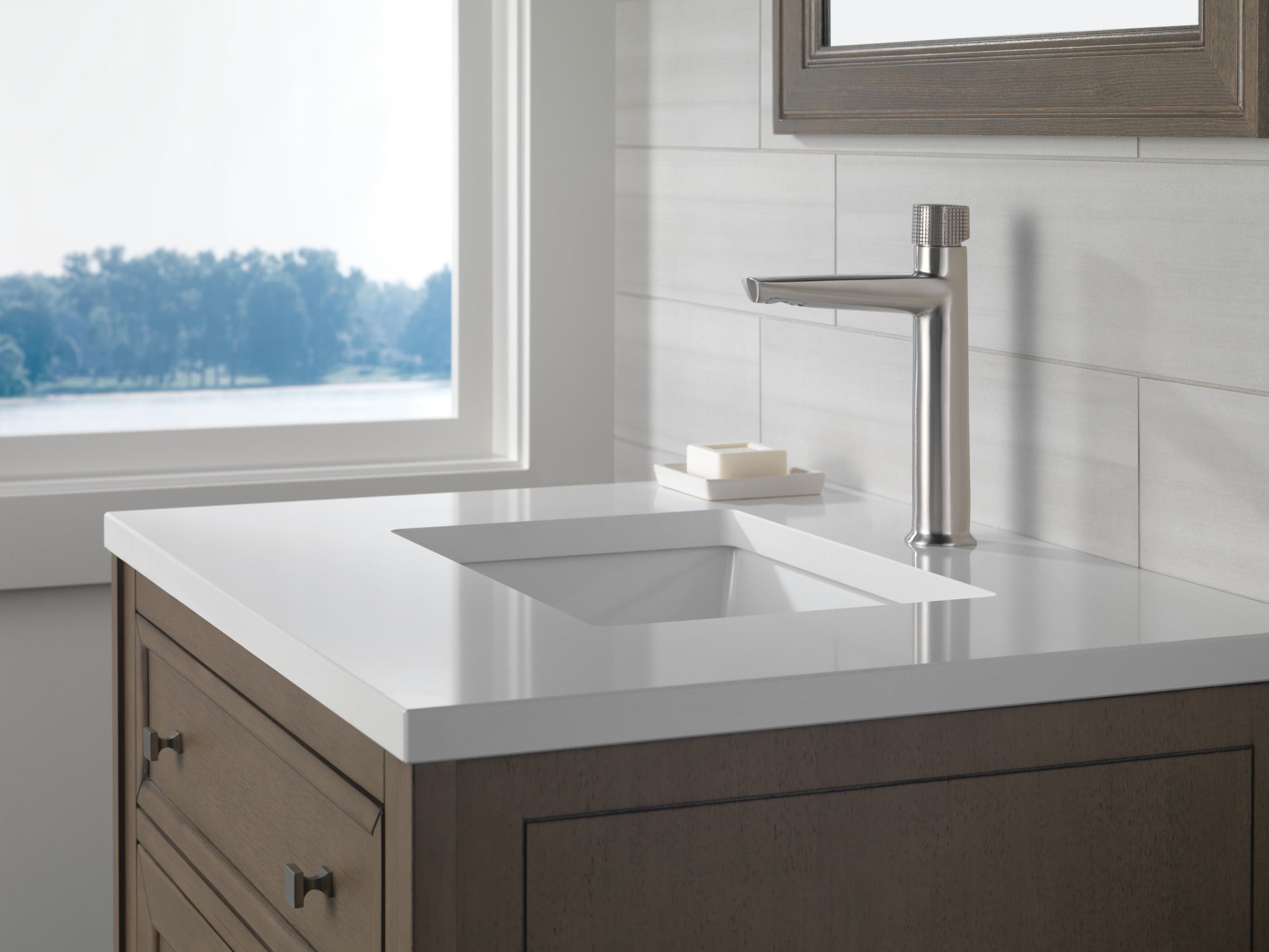 lumicoat stainless bathroom faucet