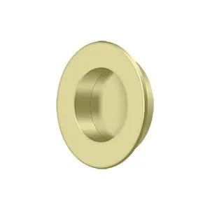Deltana 1-7/8" Round Solid Brass Flush Pull by Deltana