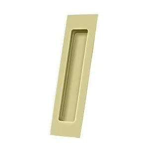 Deltana 7" x 1-7/8" x 3/8" Solid Brass Rectangular Flush Pull by Deltana