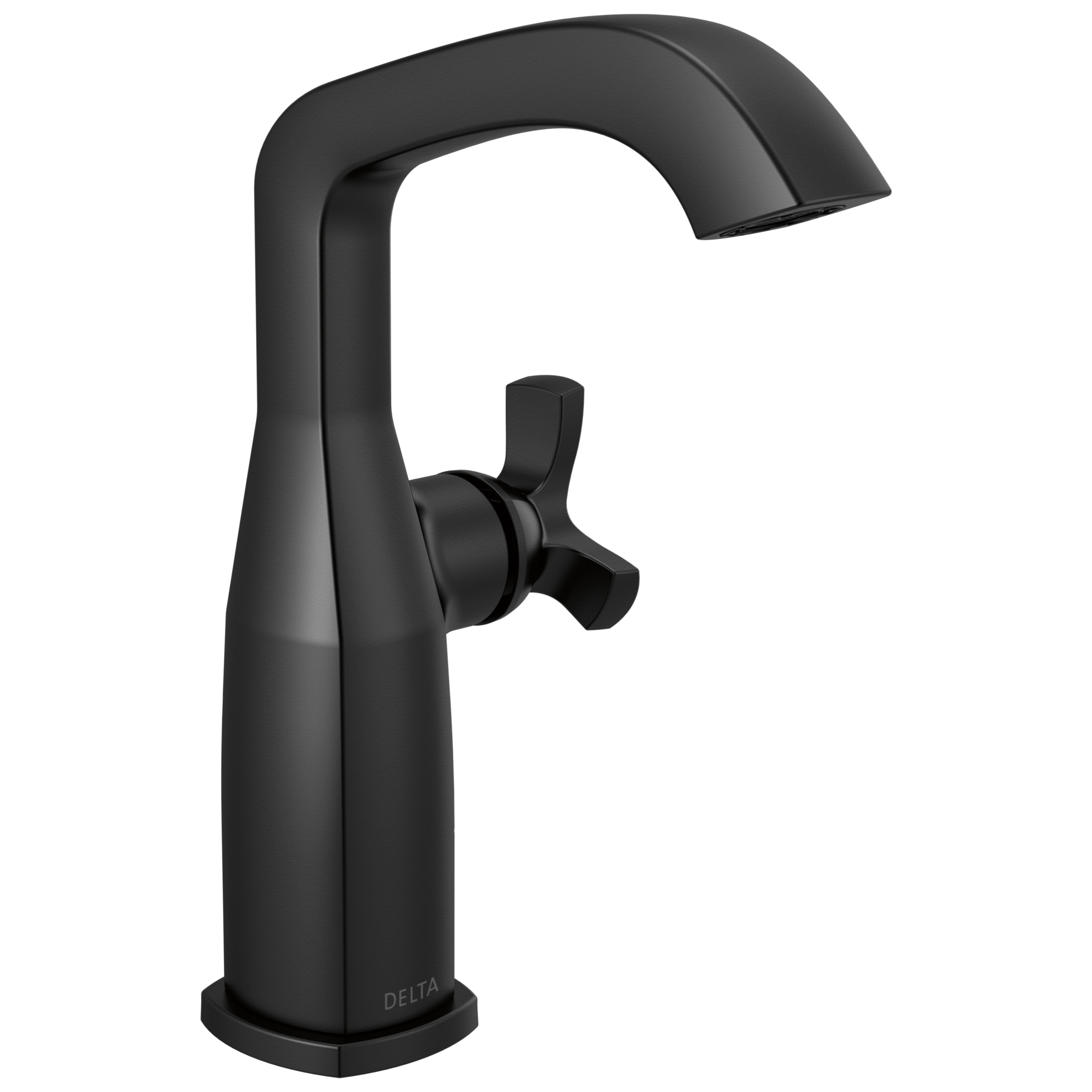 Delta Stryke Single Handle Mid-Height Bathroom Faucet by Delta