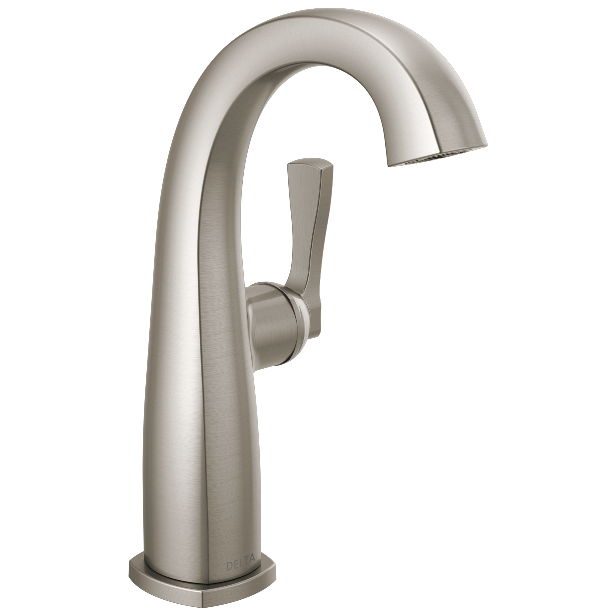 Delta Stryke Single Handle Mid-Height Bathroom Faucet by Delta