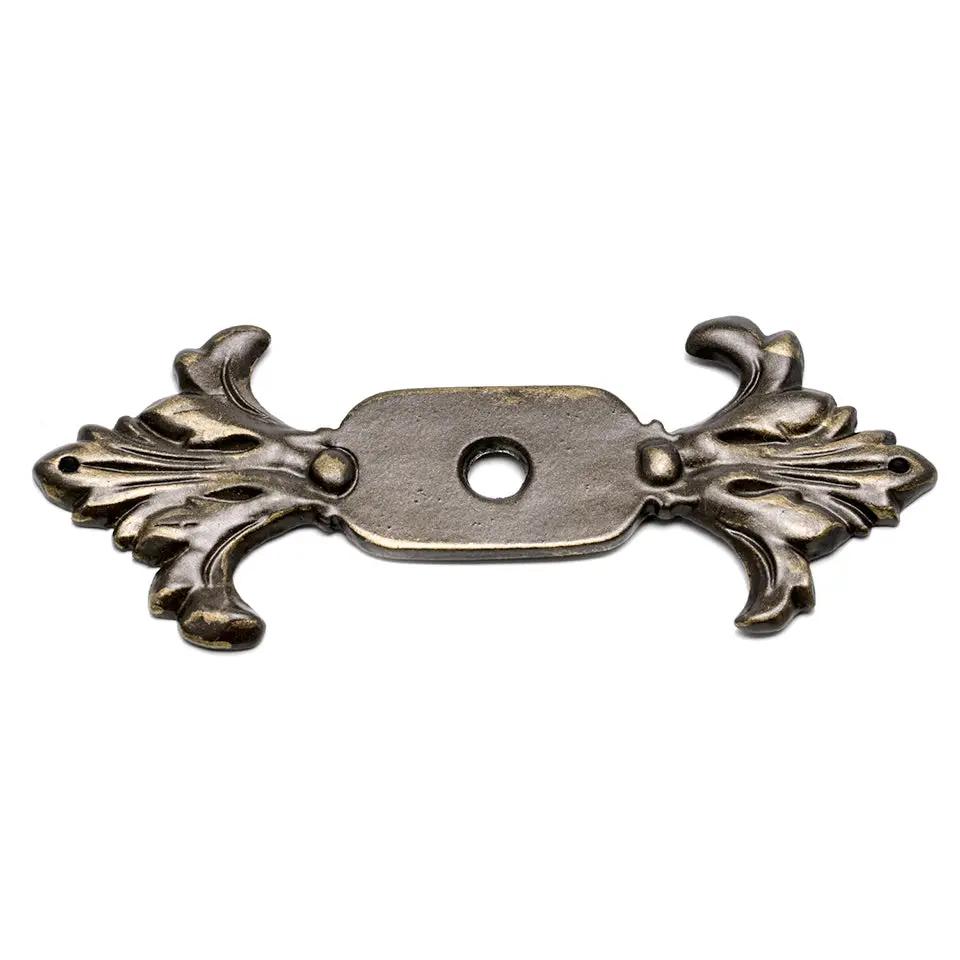 antique brass backplate