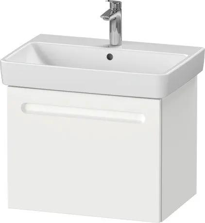 white wallmount drawer