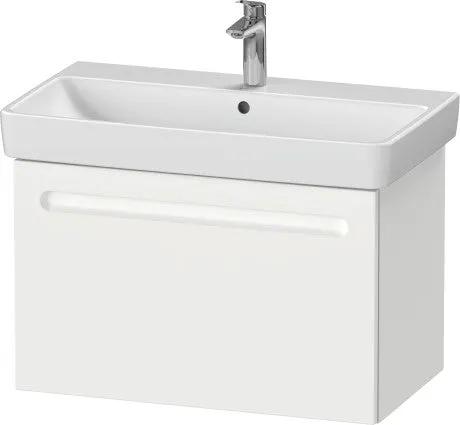 white wallmount drawer