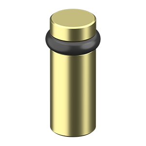 Deltana ROUND UNIVERSAL FLOOR BUMPER 3", SOLID BRASS by Deltana