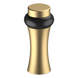 Deltana ROUND UNIVERSAL FLOOR BUMPER 3-1/2", DECORATIVE, SOLID BRASS by Deltana