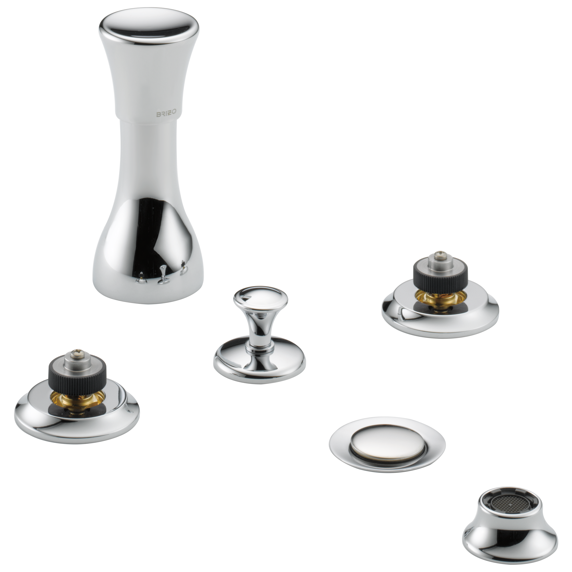Brizo Rook Bidet Faucet - Less Handles by Brizo