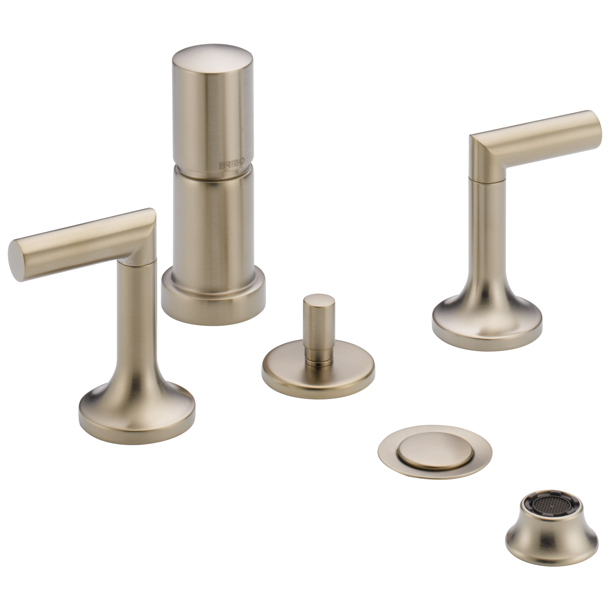 brushed nickel bidet