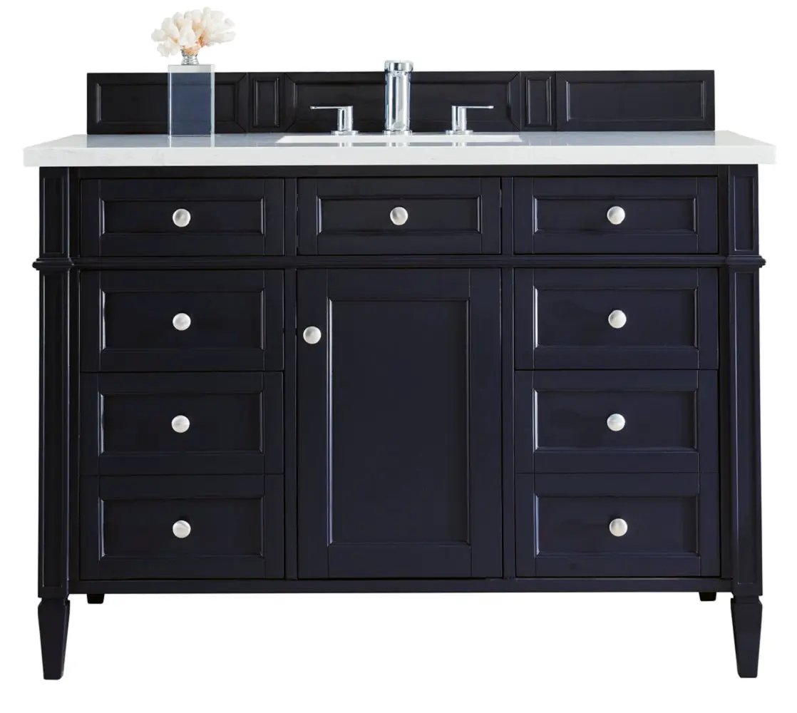 James Martin Brittany 48" Single Vanity Set - Victory Blue by James Martin Vanities