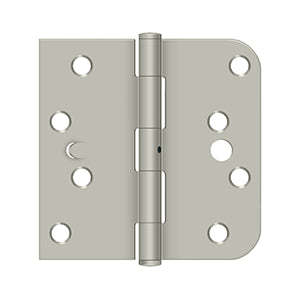 brushed nickel hinge