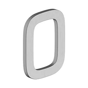 Deltana 4" Number 0, E Series with Risers, Stainless Steel by Deltana