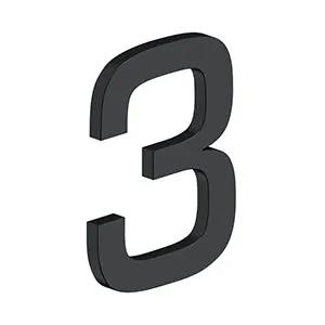 paint black number