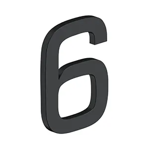 paint black number