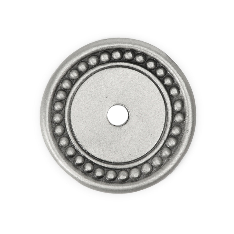 Carpe Diem Classic Round Beaded Back Plate