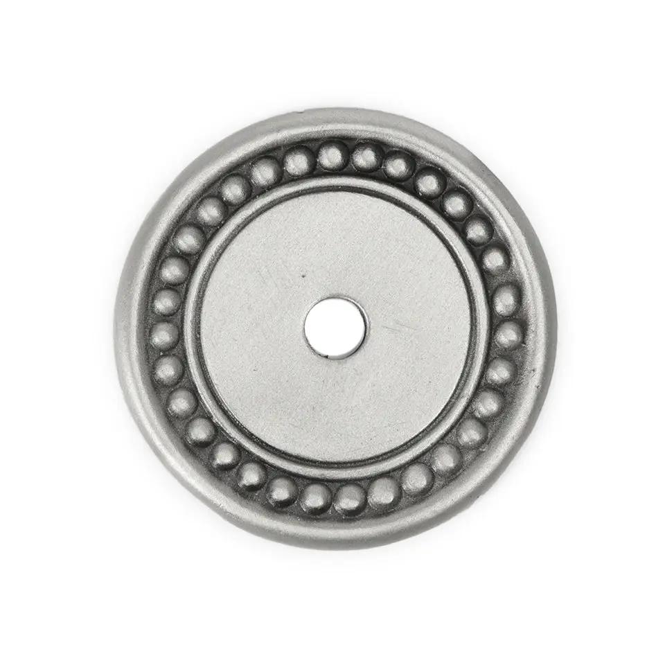 Carpe Diem Classic Round Beaded Back Plate by Carpe Diem