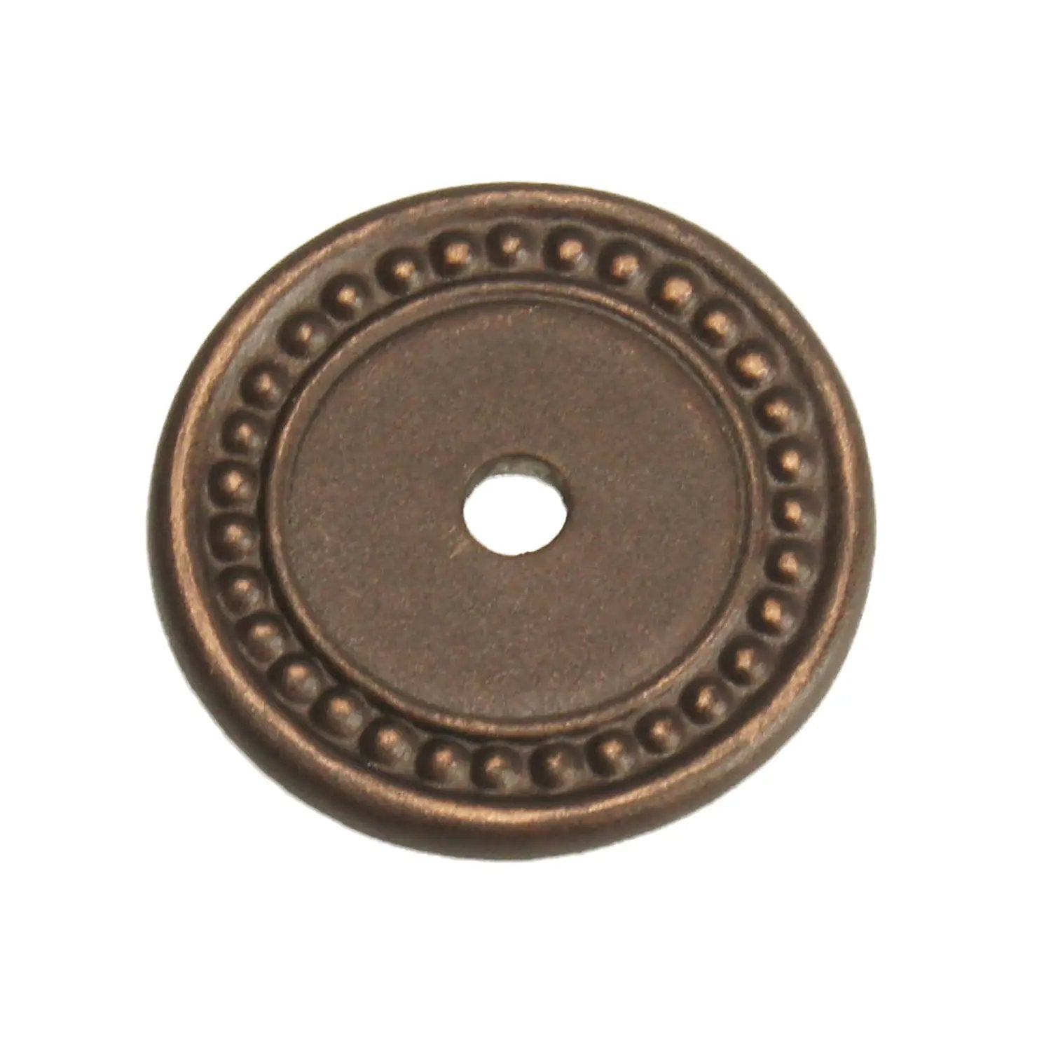 Carpe Diem Classic Round Beaded Back Plate by Carpe Diem