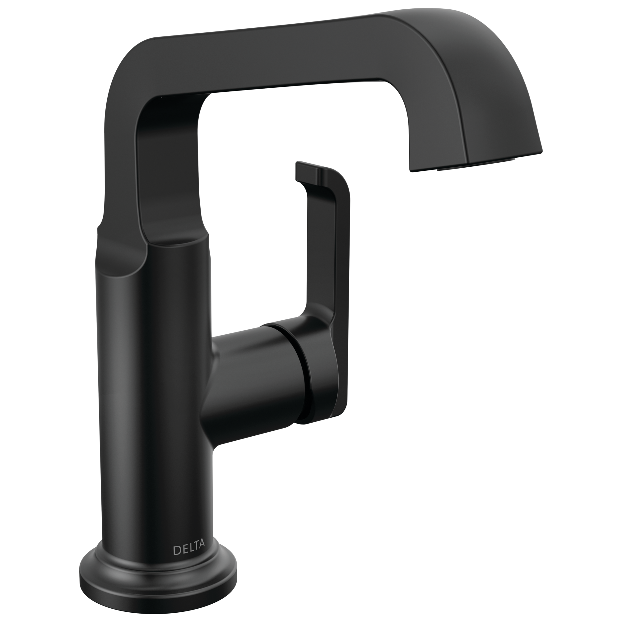 Delta Tetra Single Handle Mid-Height Vessel Bathroom by Delta