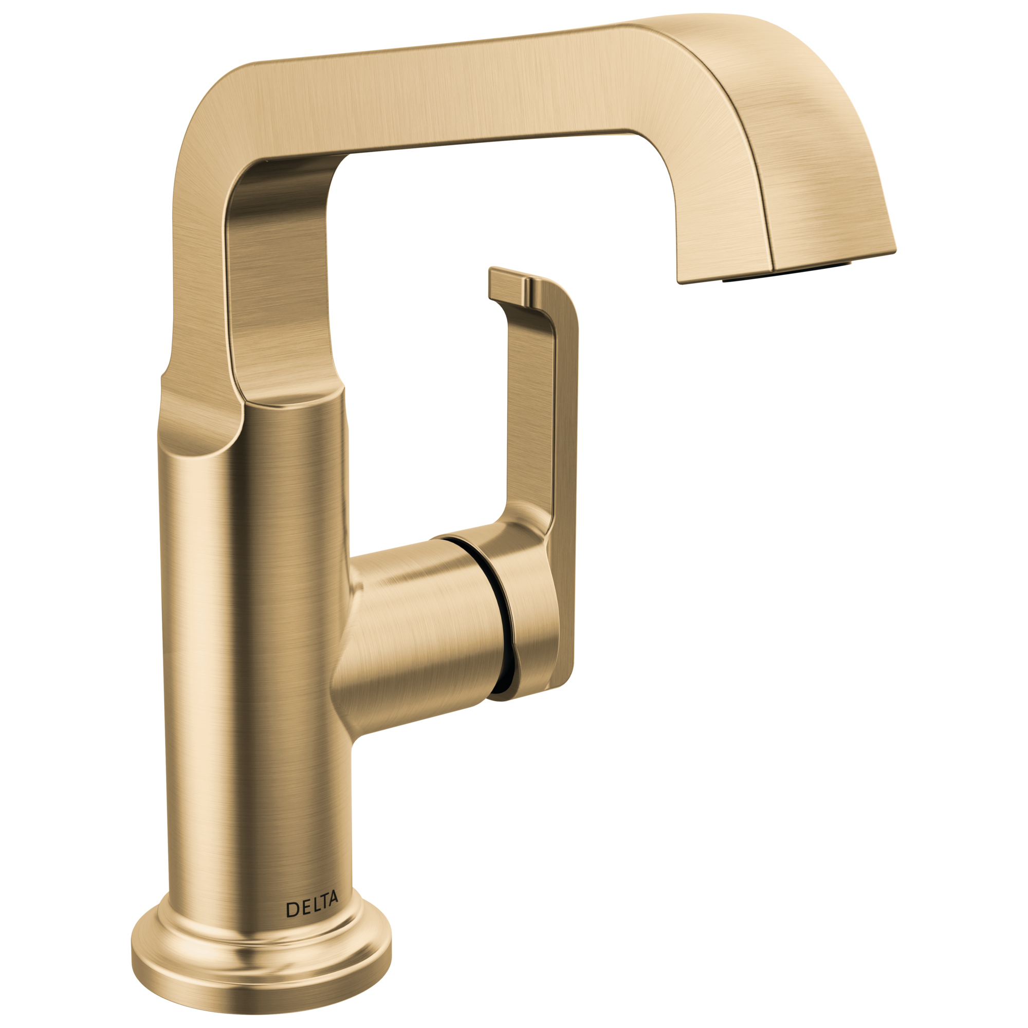 Delta Tetra Single Handle Mid-Height Vessel Bathroom by Delta