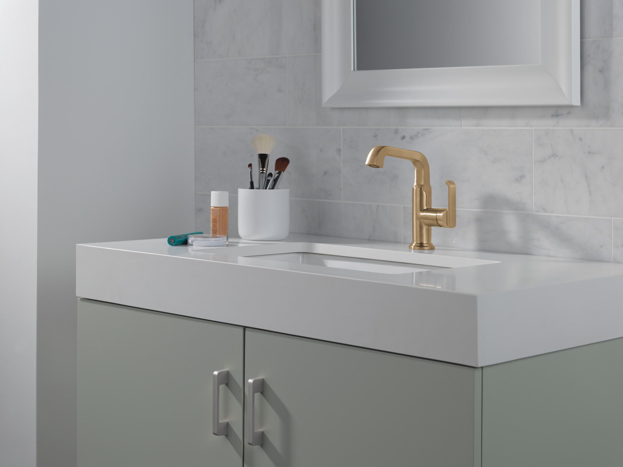 lumicoat champagne bronze bathroom faucet