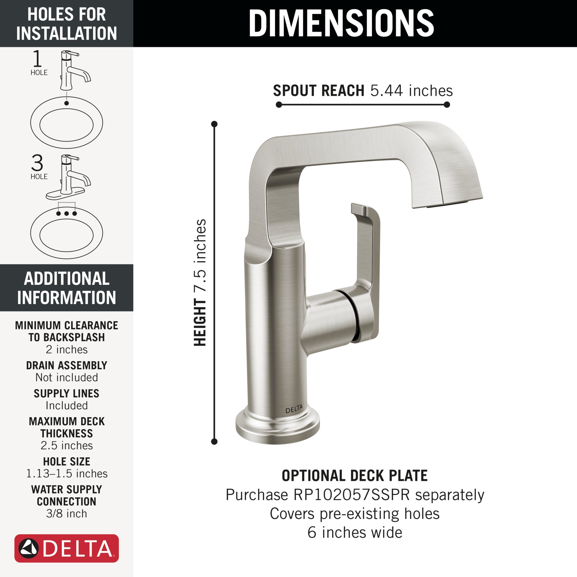 lumicoat stainless bathroom faucet
