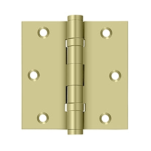 Deltana 3-1/2" x 3-1/2" Square Hinge, Ball Bearings