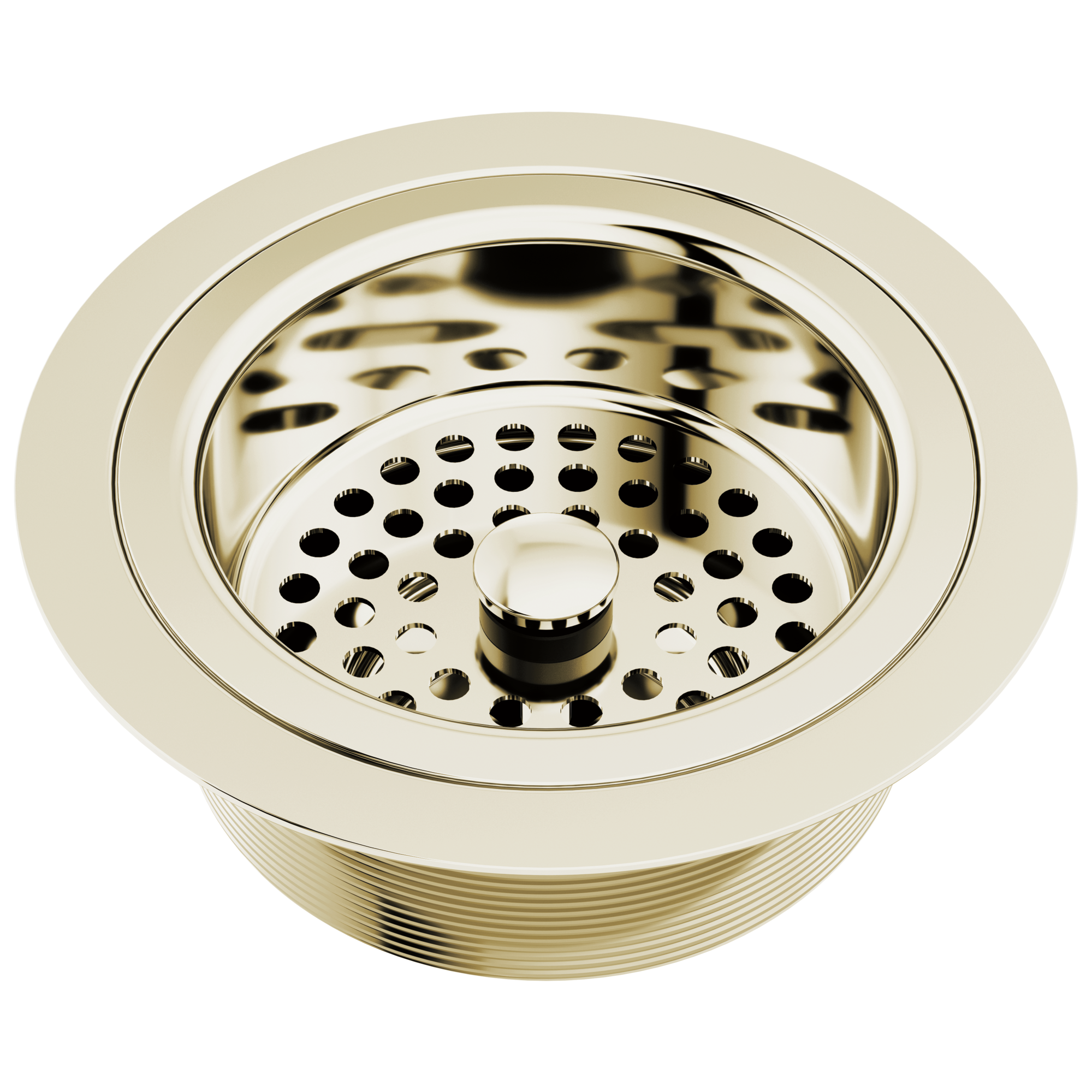 polished nickel sink flange