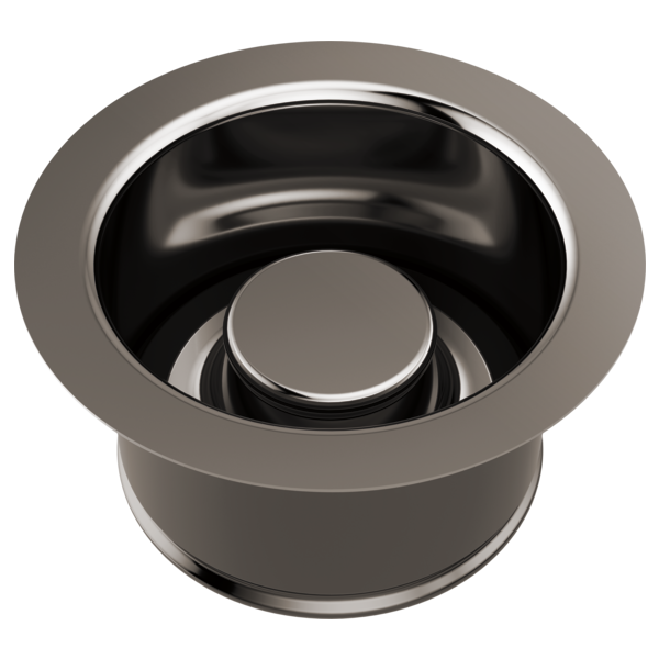 Brizo Kintsu Disposal Flange & Stopper - Brilliance Black Onyx by Brizo