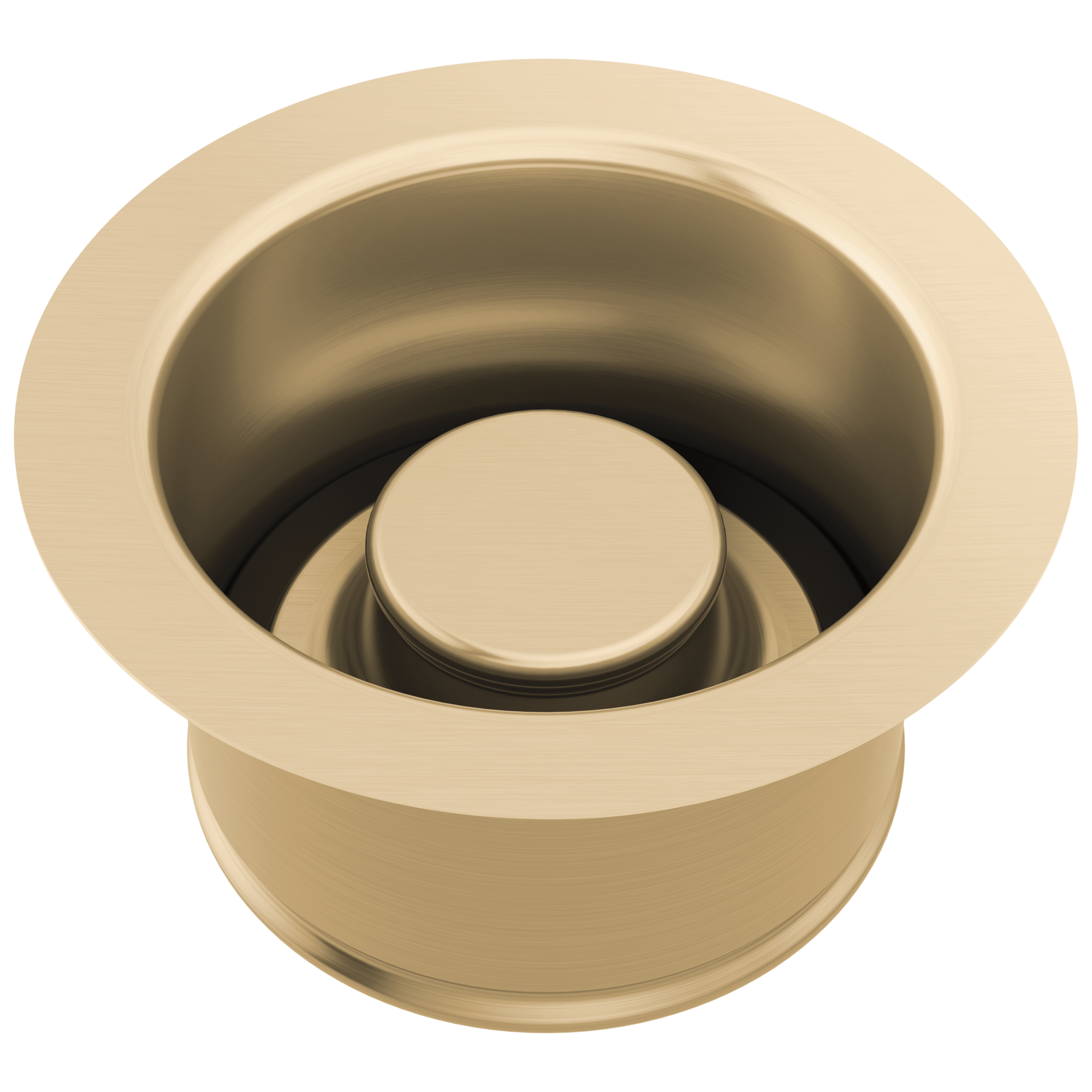 luxe gold kitchen disposal