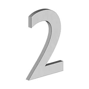 Deltana 4" Number 2, B Series with Risers, Stainless Steel by Deltana