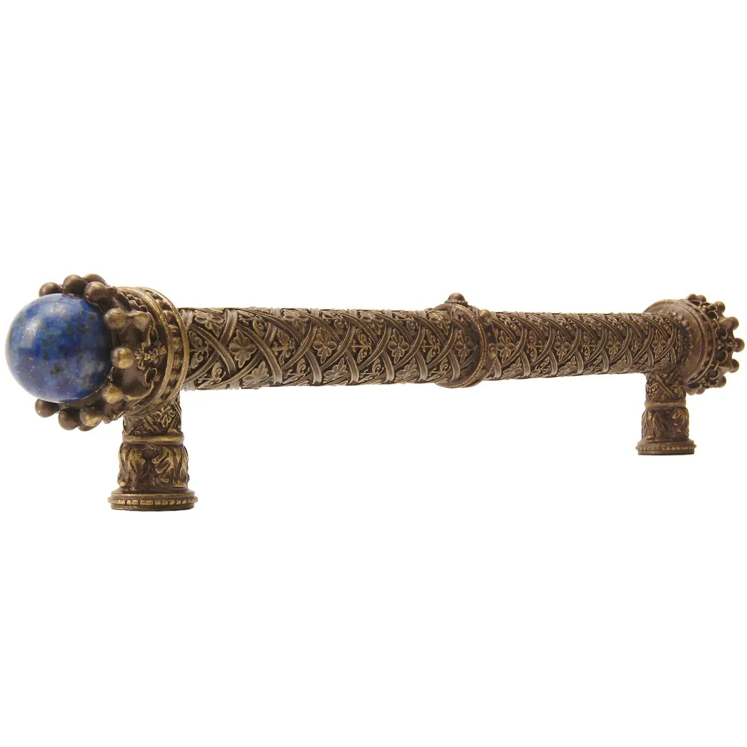 antique brass pull