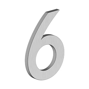 Deltana 4" Number 6, B Series with Risers, Stainless Steel by Deltana