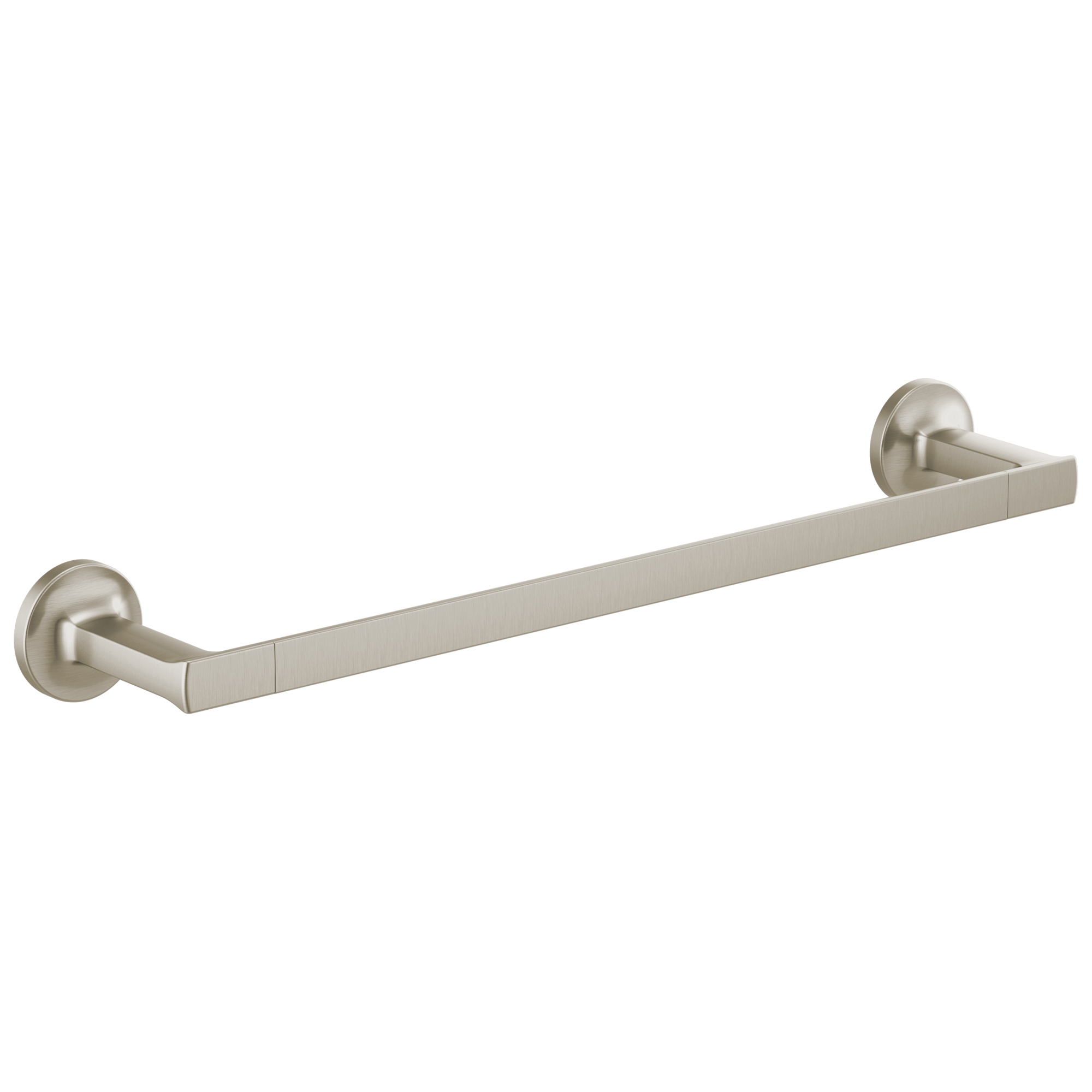luxe nickel towel bar