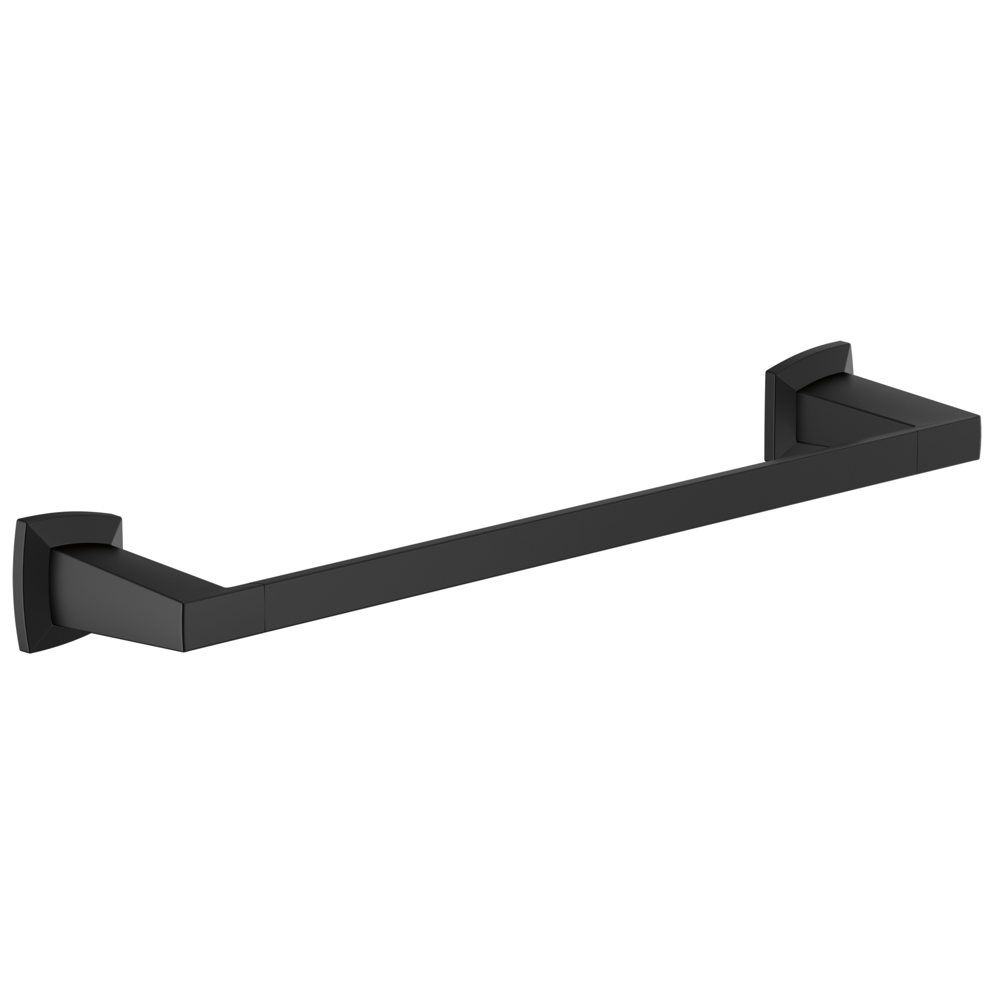 matte black towel bar