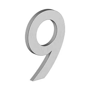 Deltana 4" Number 9, B Series, Stainless Steel by Deltana