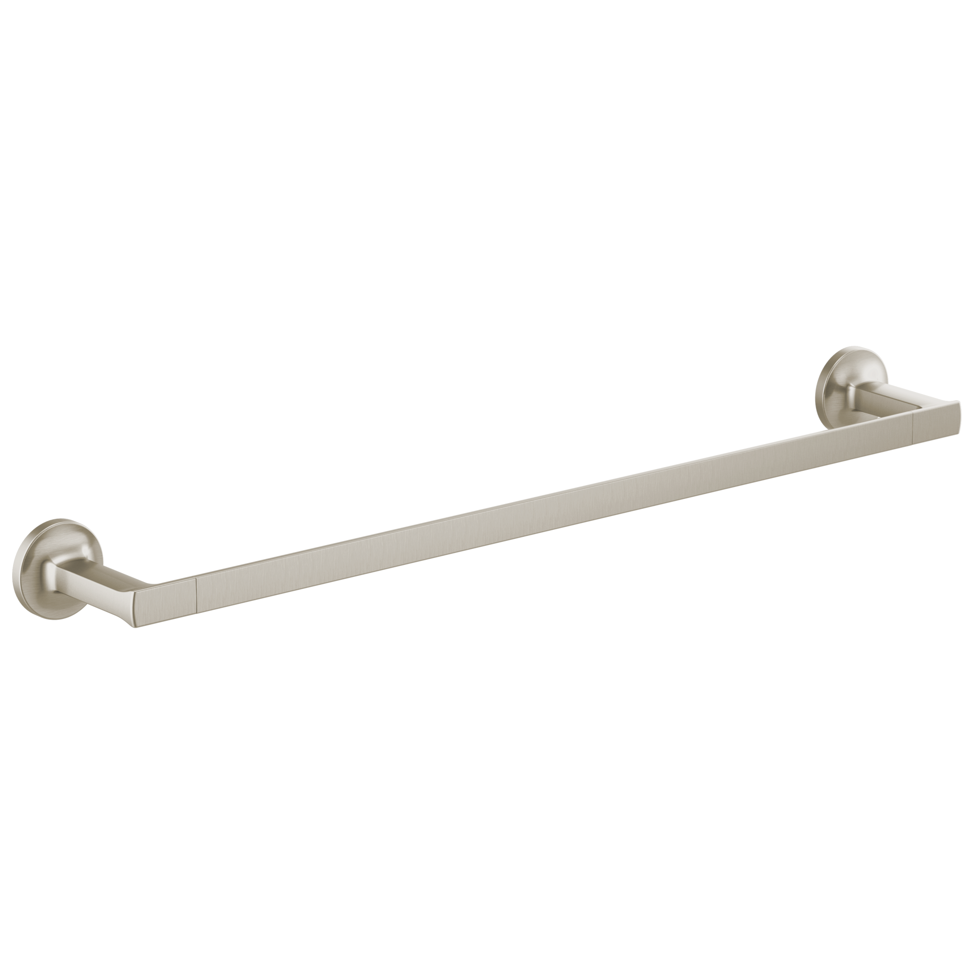 luxe nickel towel bar