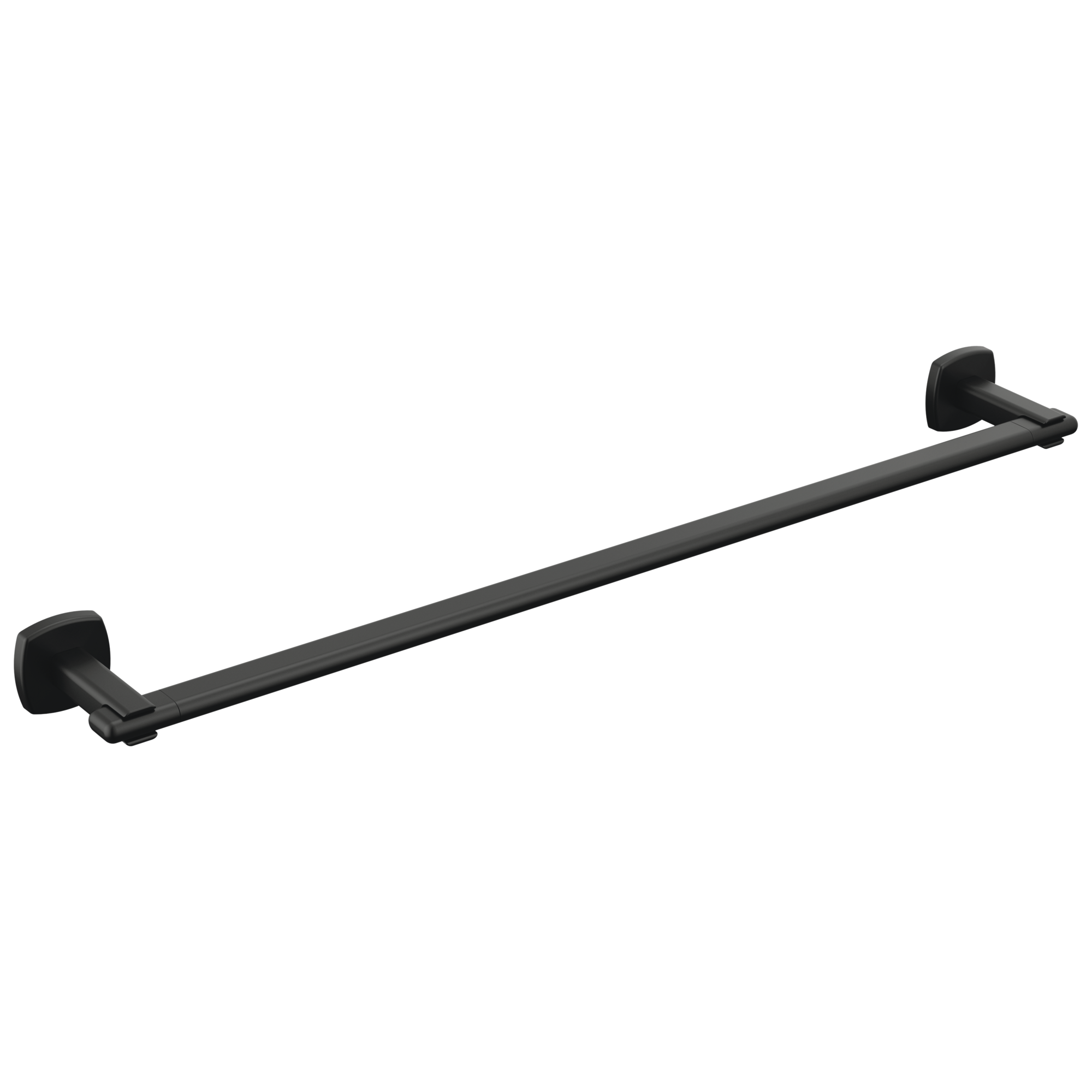 matte black towel bar