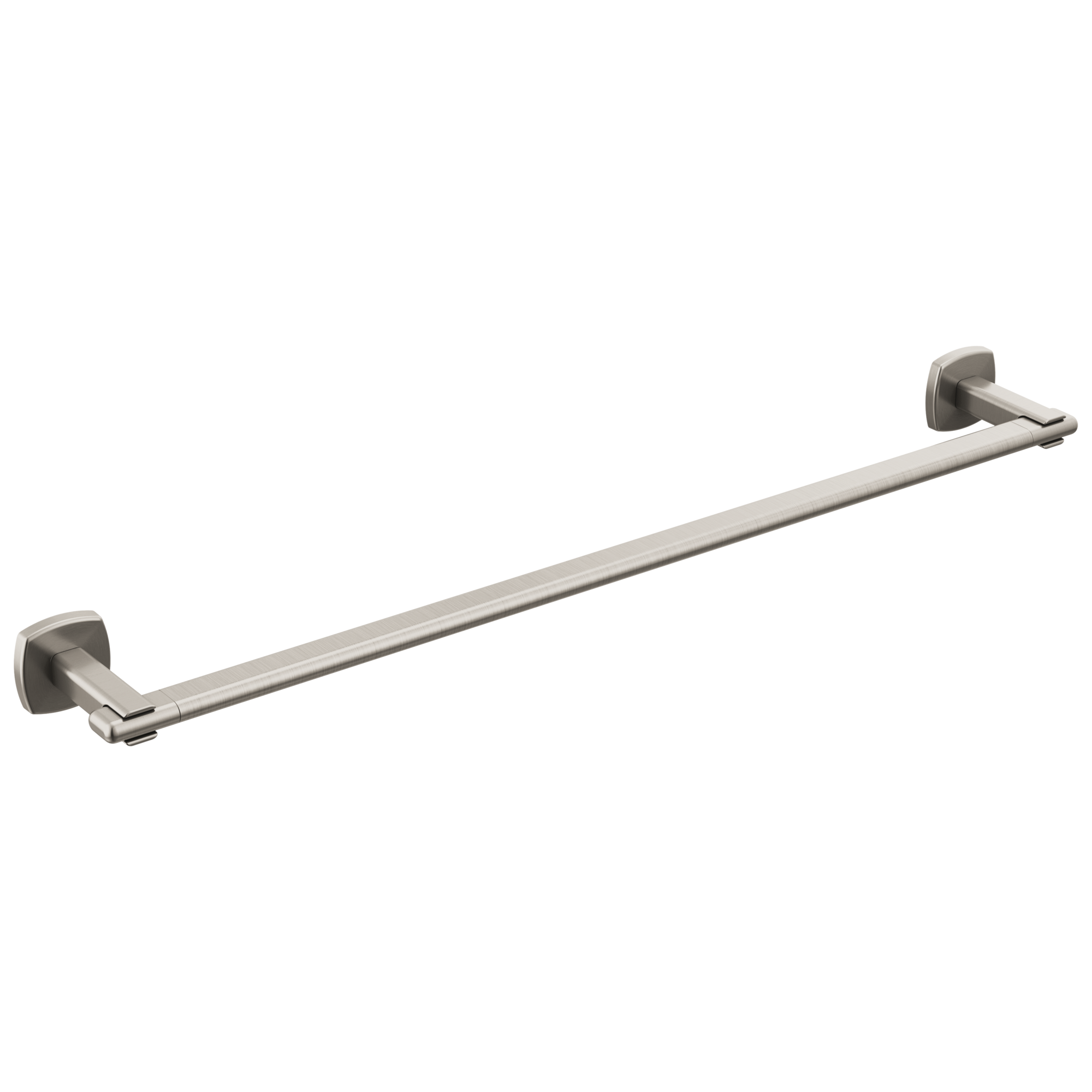luxe nickel towel bar