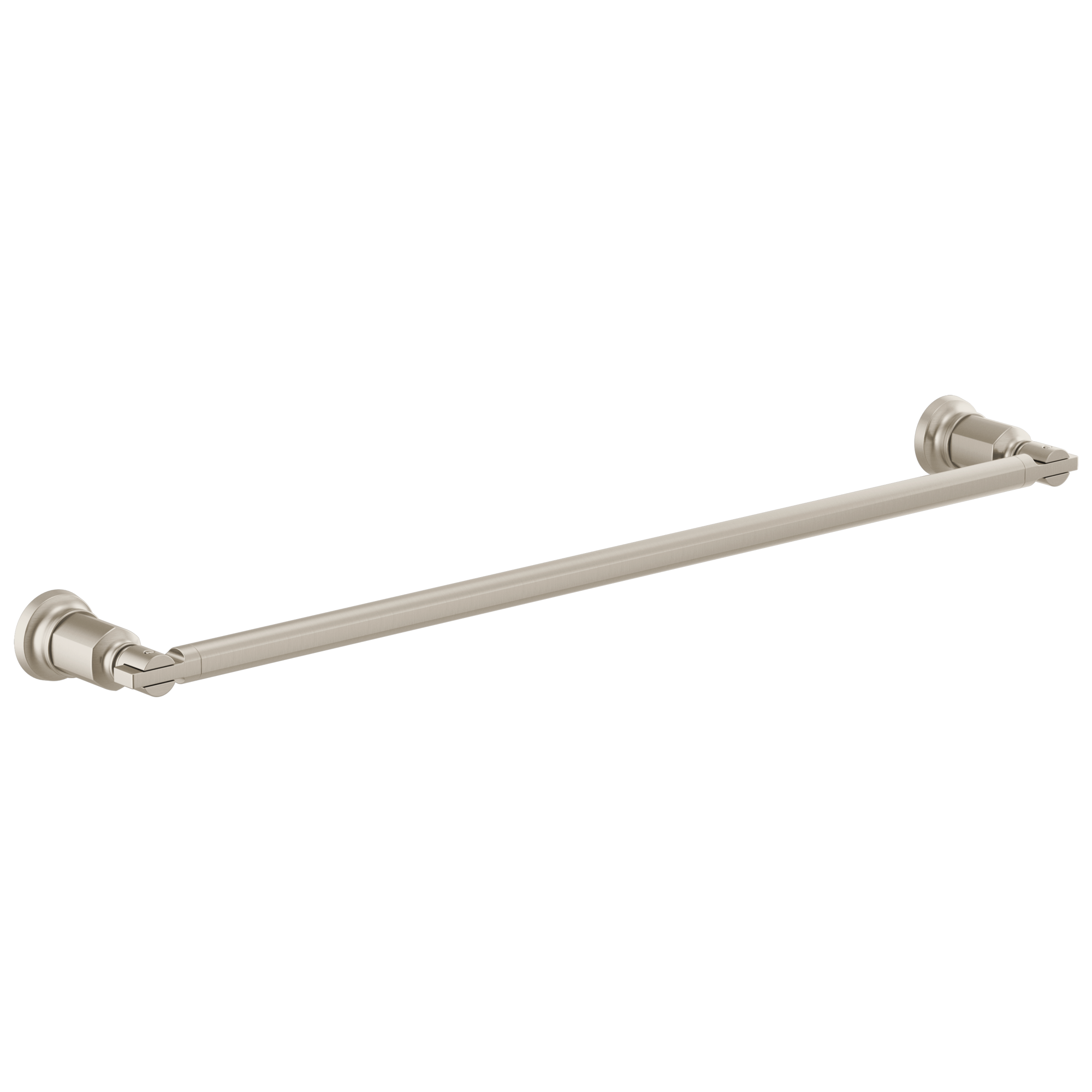 luxe nickel towel bar