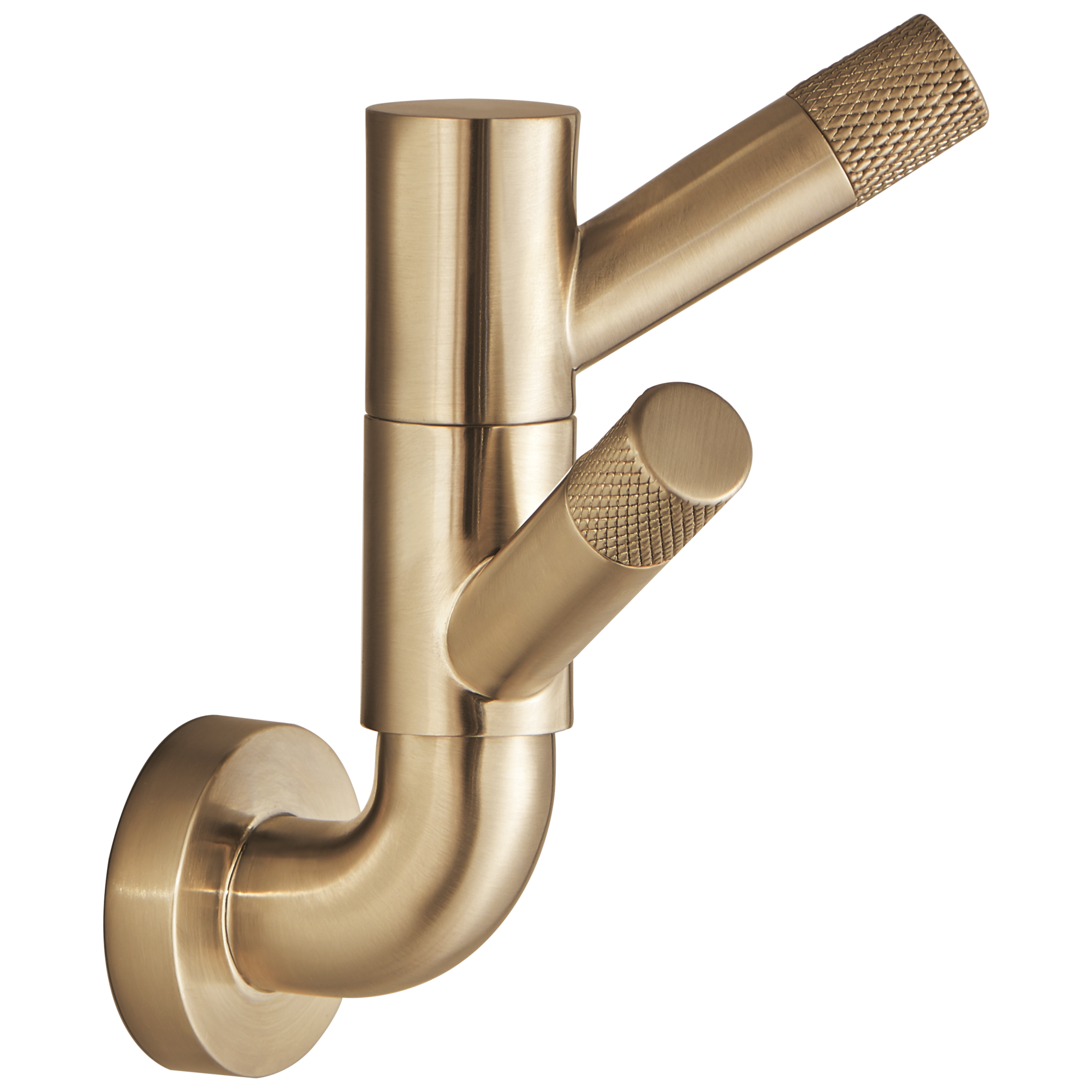 Brizo Litze Rotating Double Robe Hook With Knurling by Brizo