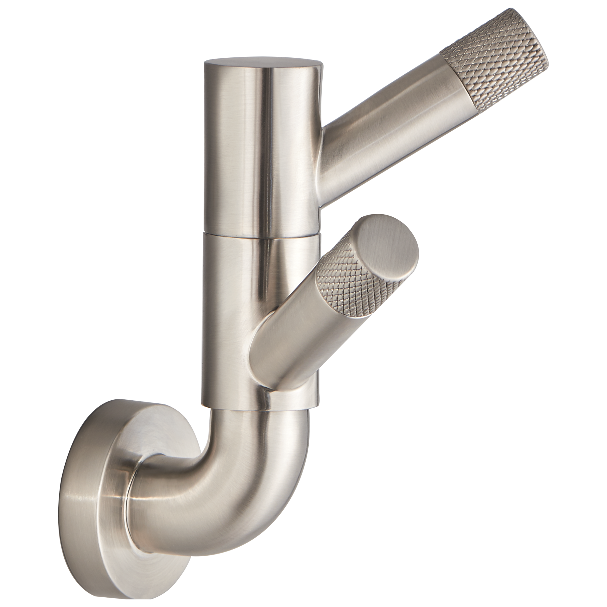 Brizo Litze Rotating Double Robe Hook With Knurling