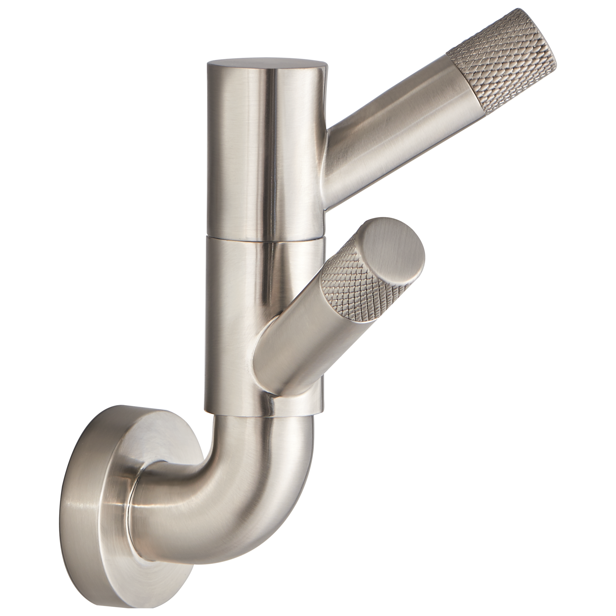 Brizo Litze Rotating Double Robe Hook With Knurling by Brizo