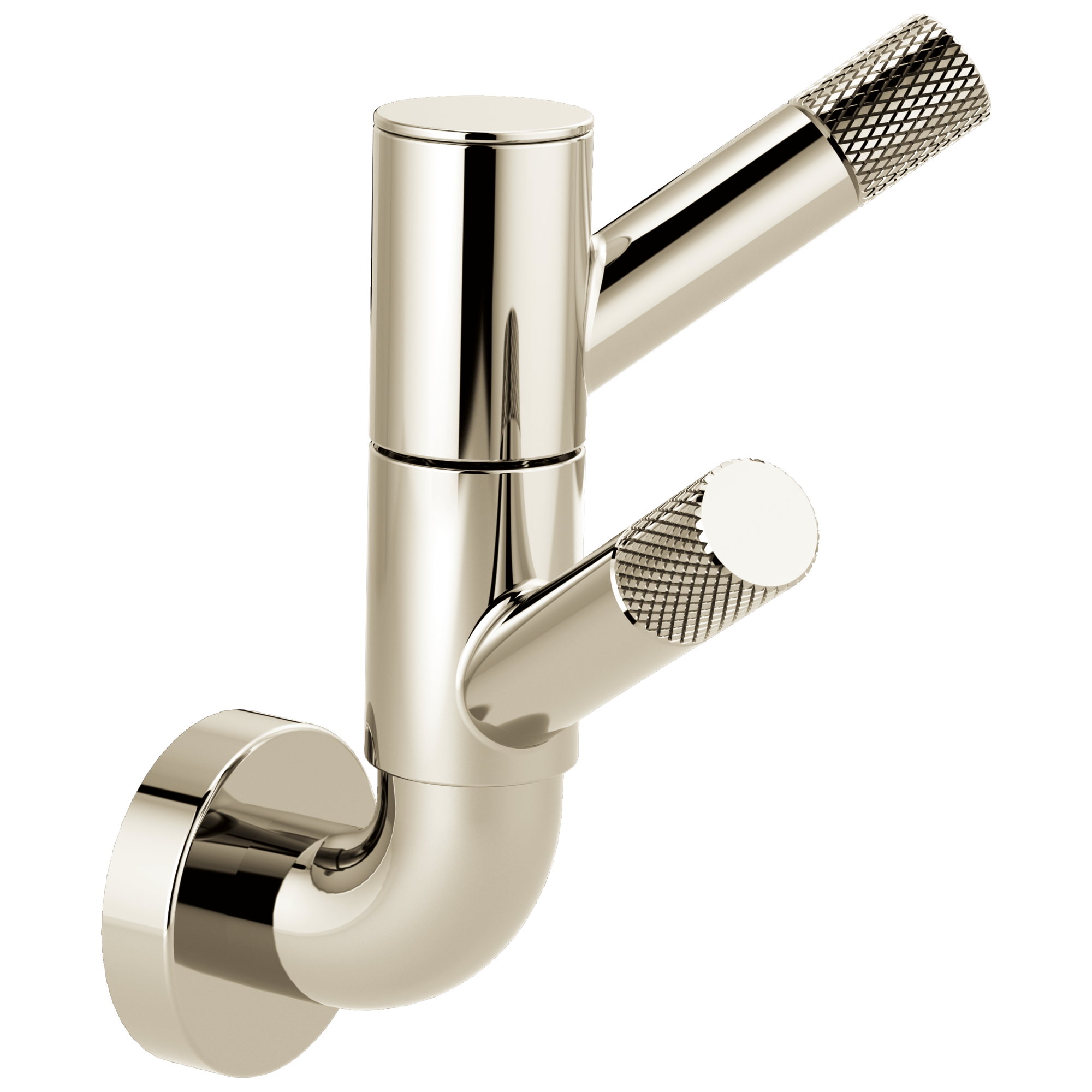 Brizo Litze Rotating Double Robe Hook With Knurling