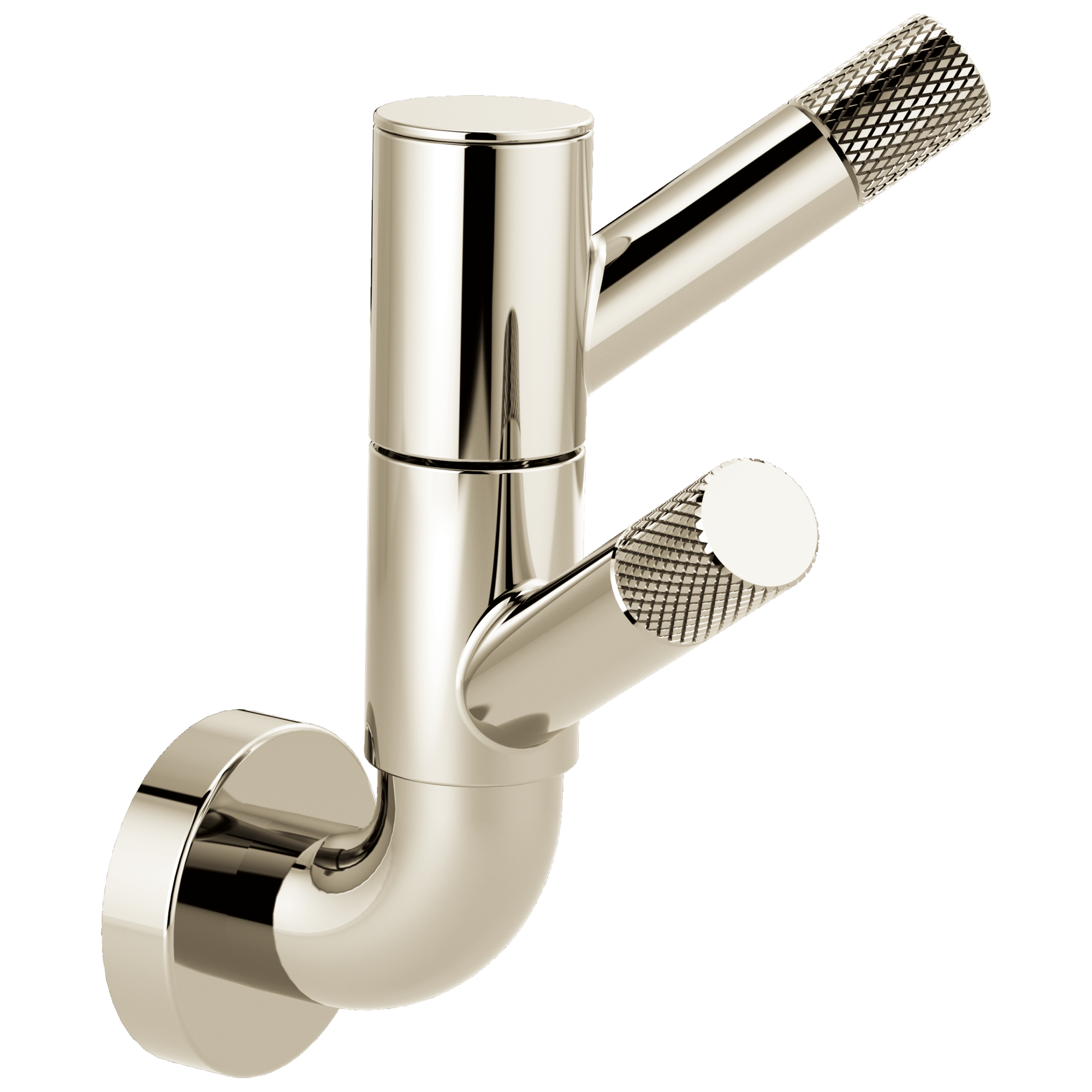Brizo Litze Rotating Double Robe Hook With Knurling by Brizo