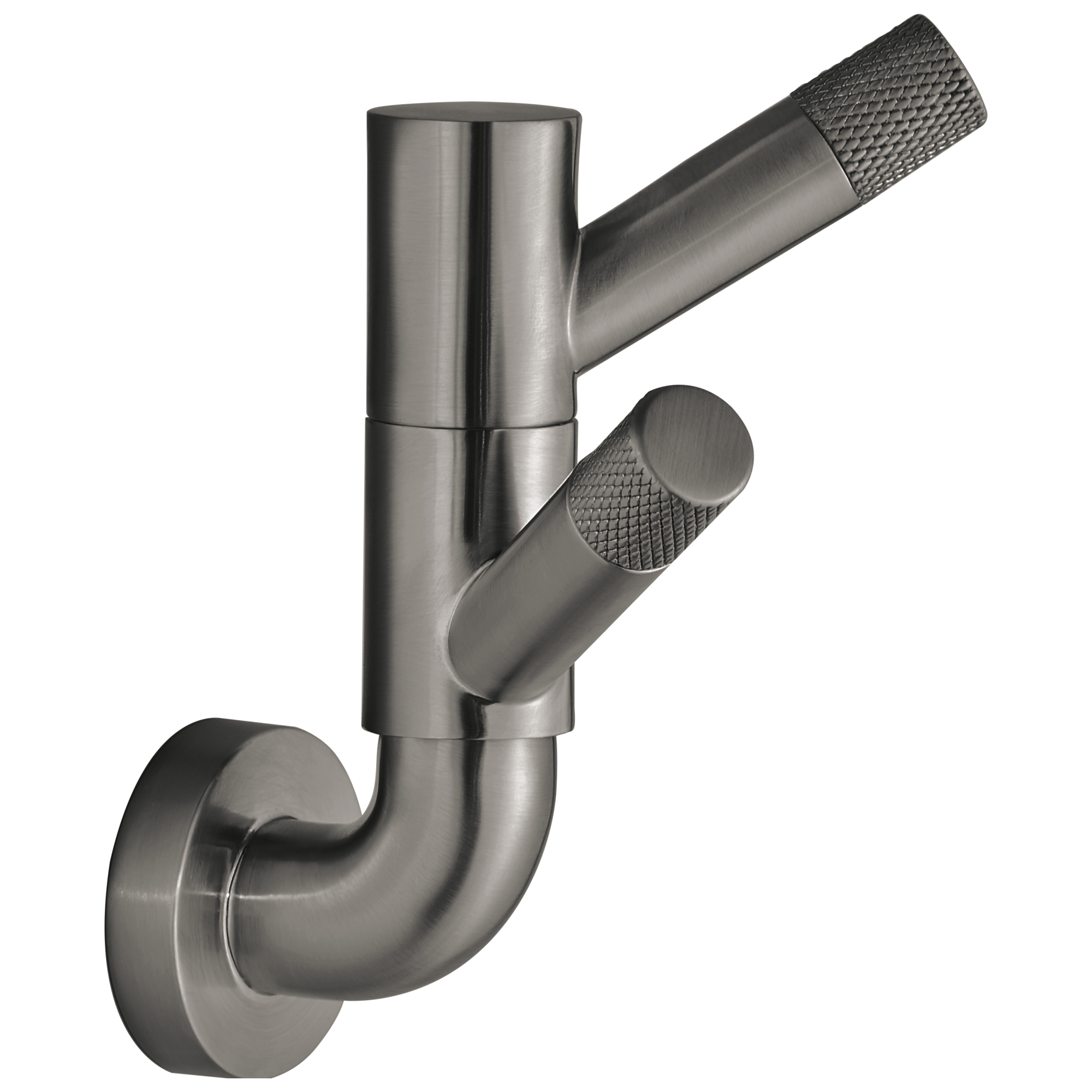 Brizo Litze Rotating Double Robe Hook With Knurling by Brizo