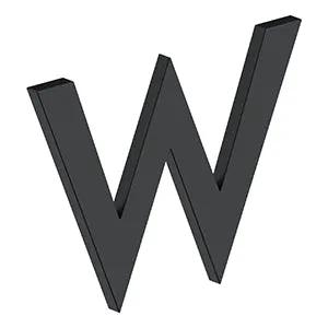 paint black letter