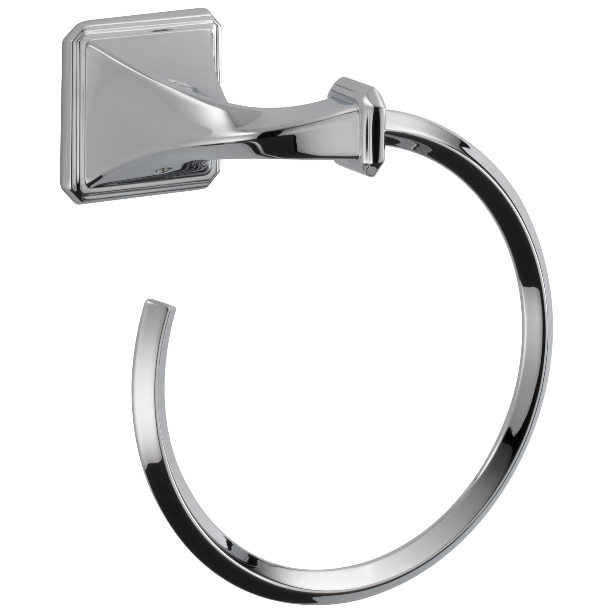 chrome towel ring