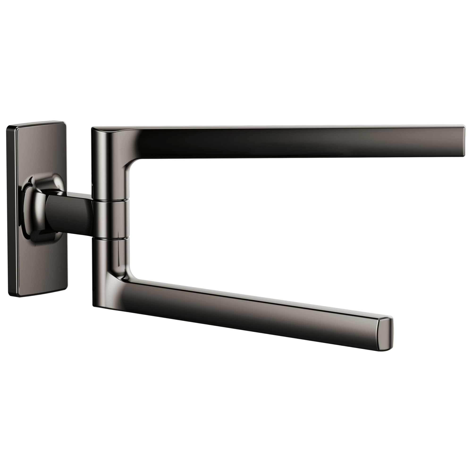 brilliance black onyx towel bar