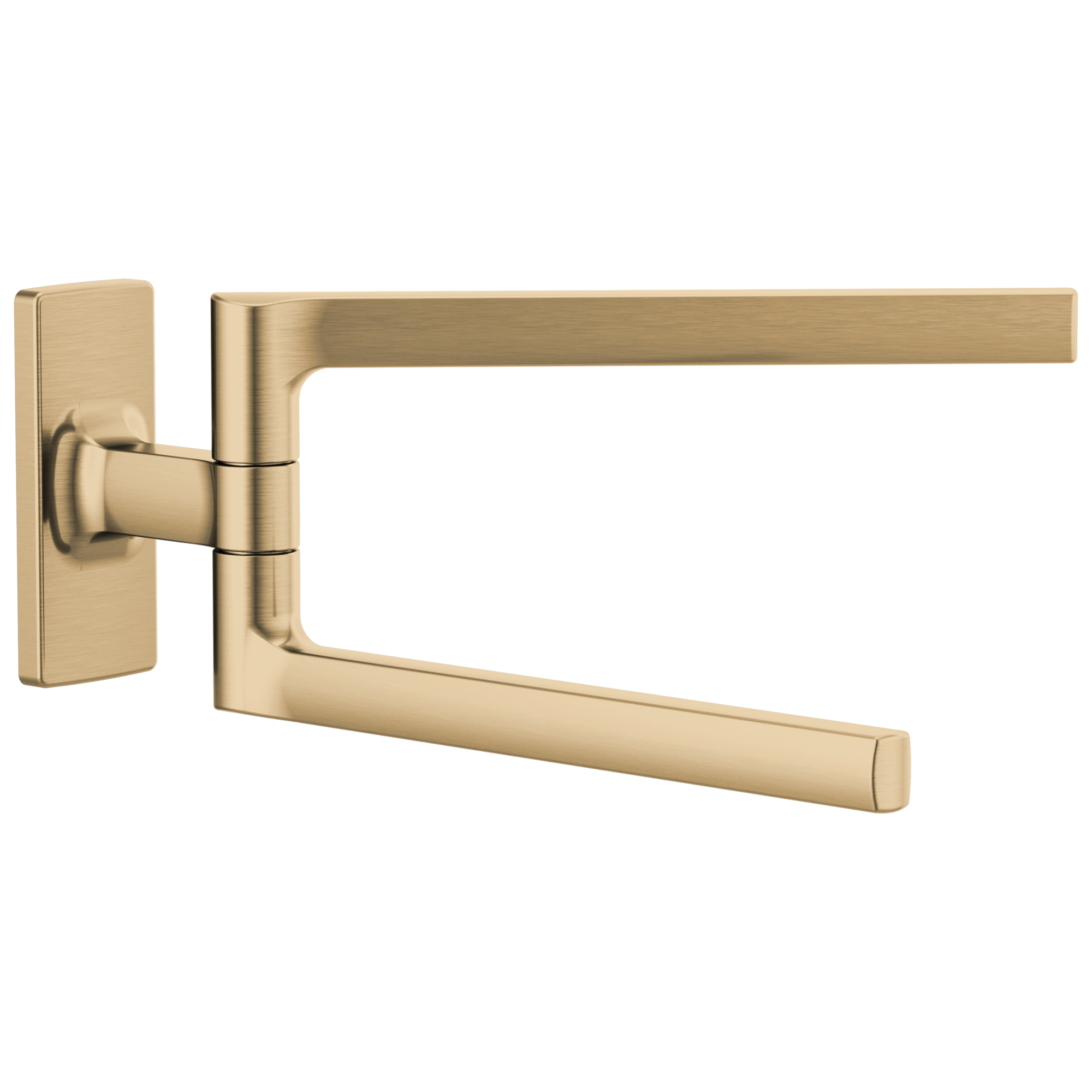luxe gold towel bar