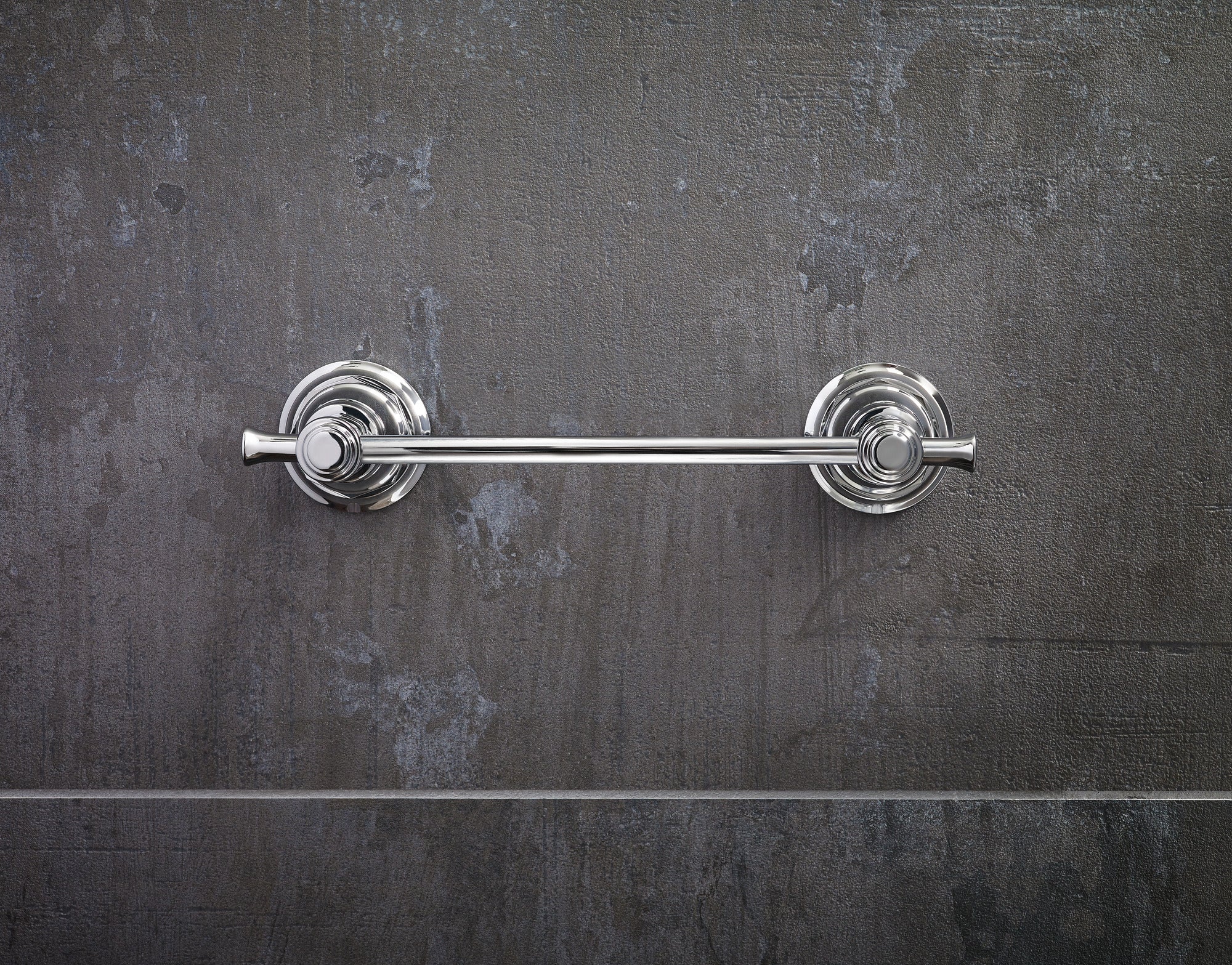 chrome towel bar