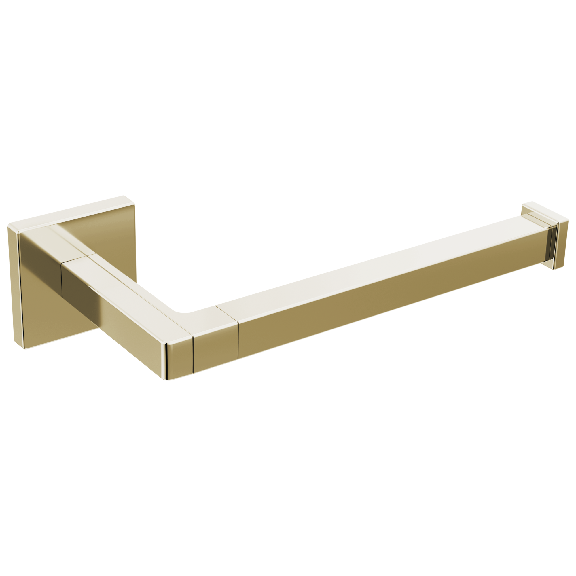 polished nickel tissue holder